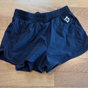 Women's Navy Athletic Shorts